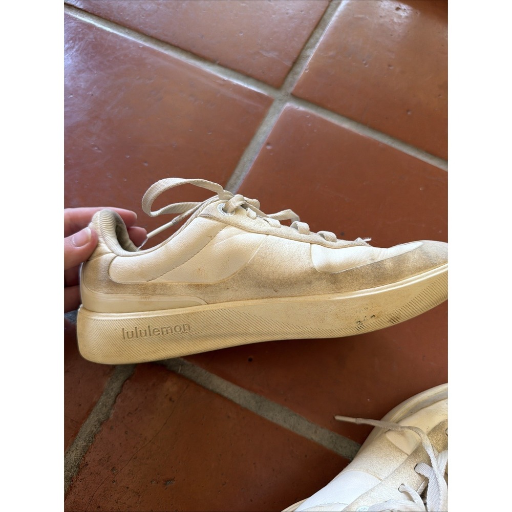 Lululemon Cityverse Sneakers LW9FFIS Womens US 8 Cream White - Picture 4 of 6